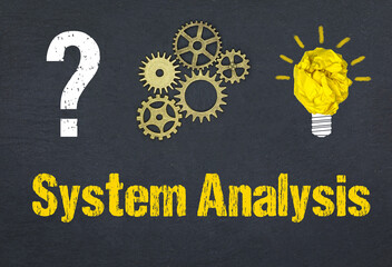 Obraz premium System Analysis 