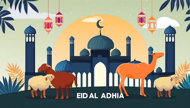 Architecture vector illustration set with famous religious buildings like Taj Mahal, Indian temples, European churches, and Asian mosques