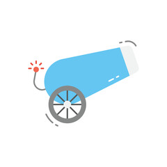 Cannon  vector icon