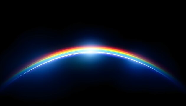 Rainbow Photo Overlays, rainbow clipart, Rainy Day rainbow photoshop overlays. abstract colorful rainbow light leak prism flare photography overlay on a black background.