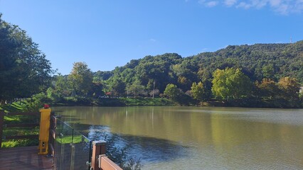 Autumn Atmosphere With Cool Weather In Korea