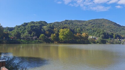 Autumn Atmosphere With Cool Weather In Korea