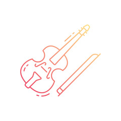 Violin vector icon