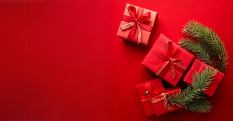 Fototapeta premium Prezenty świętowanie