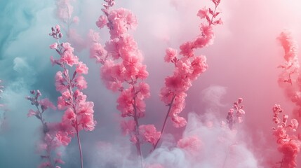 Fototapeta premium Pink Blossom Dreamscape