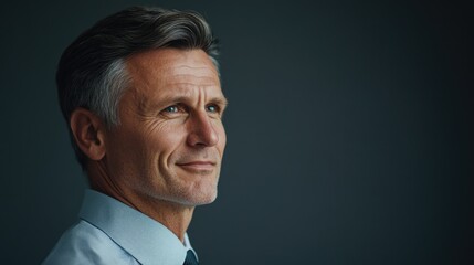 Obraz premium Determined Executive Portrait