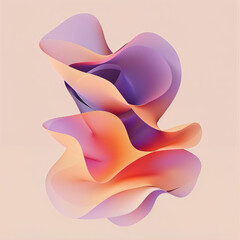 Gradient Organic Abstract Shape 