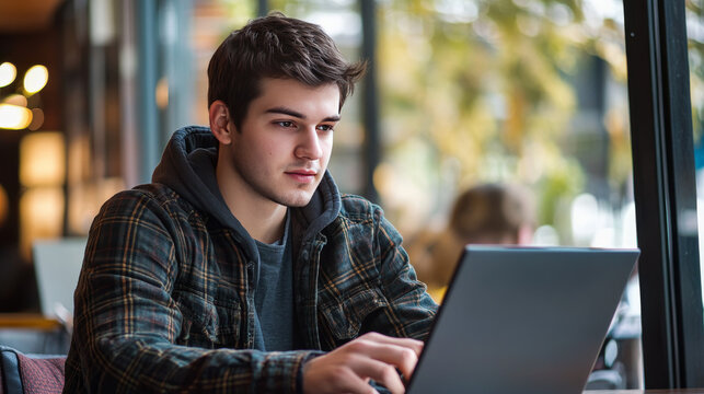 Program code create on laptop on programmer workplace. Coding, optimization and testing app, site on mobile devices. Text of program consists of functions on programing languages. IT technology banner