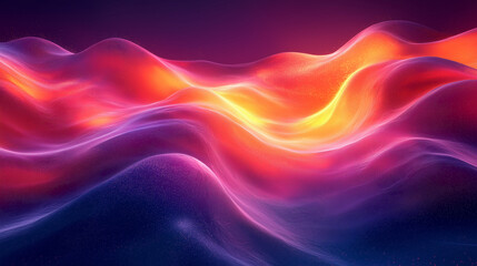 Fototapeta premium A dynamic abstract background with energy patterns in purple and pink tones, creating a bold and futuristic look on a dark backdrop. Perfect for tech and modern designs.