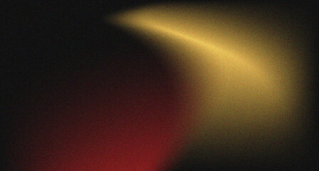 Abstract yellow red grainy background for banner header cover poster design copy space
