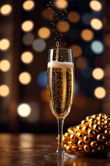 glasses of champagne