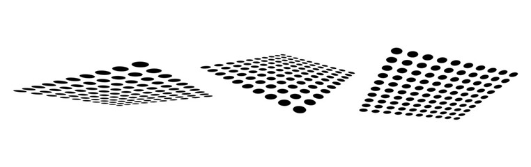 wavy halftone pattern