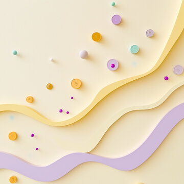 A simple pastel-themed scatter plot with coin icons on the points