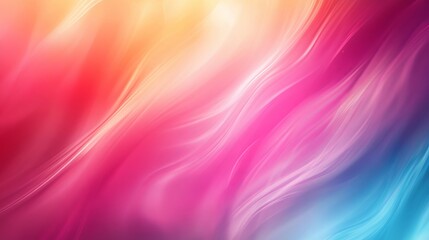 Obraz premium Vibrant abstract gradient background with smooth blurred color transitions in bright, dynamic hues