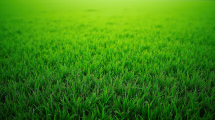 Obraz premium Vibrant Green Grass Field Textures for Background - Perfect for Golf, Soccer, and Nature Themes