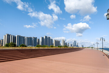 running track in the city