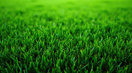 Obraz premium Vibrant Green Grass Field Textures for Background - Perfect for Golf, Soccer, and Nature Themes