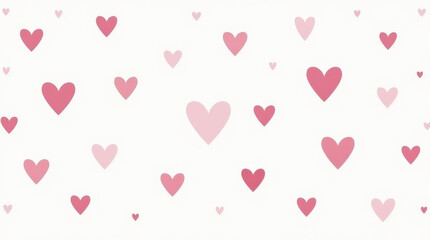 Romantic Heart Patterns and Background for Valentine’s Day, Love, and Wedding Designs