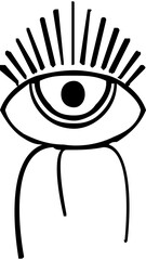 eye icon alien