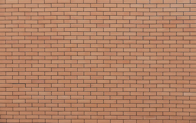 Red brick wall texture or background