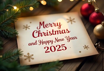 christmas greeting card 2025