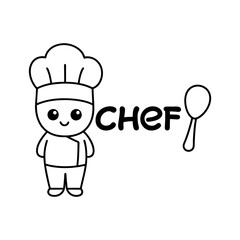 illustration of a chef 