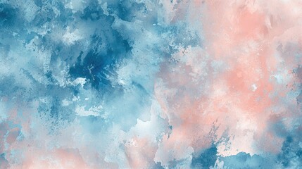 watercolor texture blush pink and blue, neutral,
