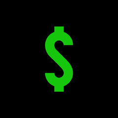 Green Dollar Sign
