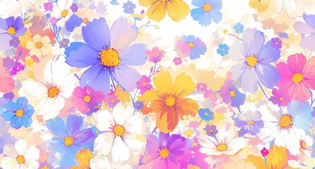 pattern with flowers