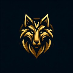 wolf head logo