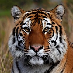 portrait of a bengal tiger