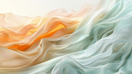Obraz premium Abstract Waves Minimalist Background