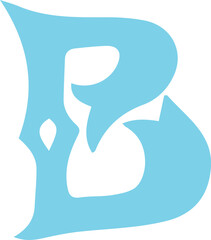 Alphabet art color signs letters design