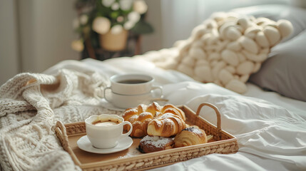 Modern style interior design 3d illustration