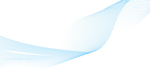 Abstract technology wave lines, frequency sound, data science, business wave line background. Abstract wavy element for design on transparent background isolated
