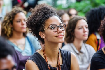 Fototapeta premium Racial justice events and gatherings for social change