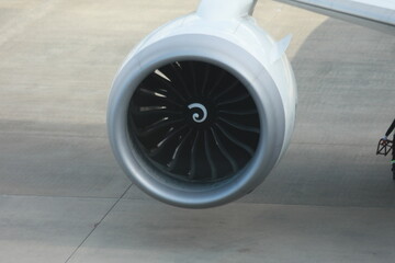 Jet engine.