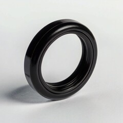  Black rubber O-rings are suitable for use with oil, machine Spare parts, grease, hydraulic oil, Heat resistance, Illustration, and engineering. silicone, NBR, Viton. 