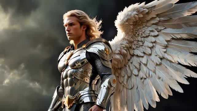 Archangel Michael, a spiritual warrior in the battle of good versus evil