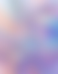 Vibrant Holographic Design Elements . Soft Calm Colours 