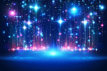 Fototapeta premium abstract background with lights