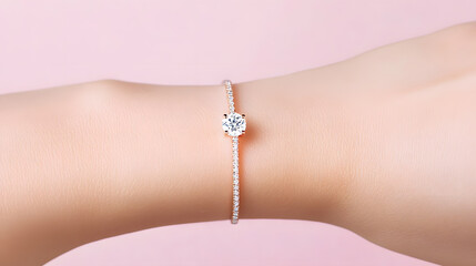 The beauty of diamonds and their luxury suit the beautiful scenery. For couples or ladies, look good and stylish. and space for writing text