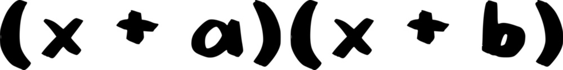 Algebraic Equation, Multiplying Binomials