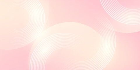 Modern vector illustration with pink abstract background.