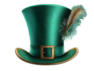 Saint patrick's day parade celebration dublin art illustration minimalist style festive spirit