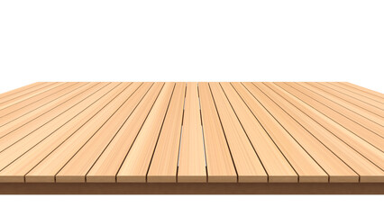 3d realistic of a wooden table