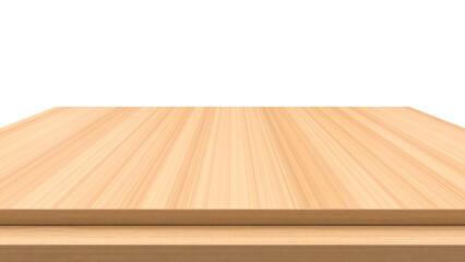 3d realistic of a wooden table