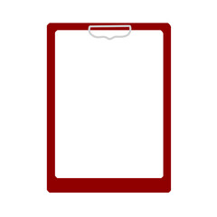clipboard with paper