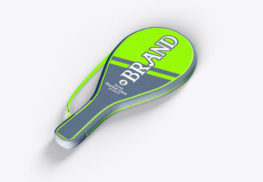 Tennis Racket Case Mockup