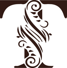 Alphabet art color signs letters design